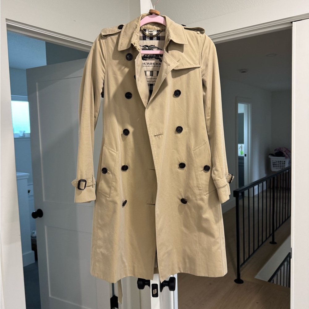 Burberry Beige Trench Coat